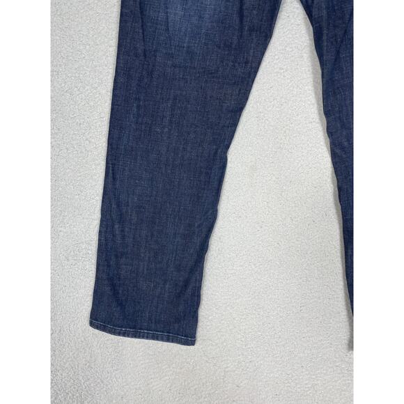 Mott & Bow Mens Size 35 Straight Leg Blue Denim Jeans - Picture 6 of 9